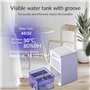 Deshumidificateur d air,1200ML Dehumidificateurs maison Portable,Déshumidificateur d'air Domestique,Arrêt Automatique Économie D