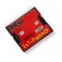 RGBS Dual Port Micro SD/SDHC/SDXC TF au Lecteur de Carte mémoire Compact Flash UDMA CF Type 1 Adaptateur pour Canon Nikon Camera