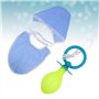 Amosfun Ensemble 3 Pcs DéGuisement DrôLe Adulte Avec TéTine, Bavoir Et Bonnet Pour FêTes Et ÉVéNements, Accessoires Humoristique