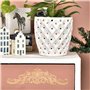 Décoratifs en Bois Longs sculptés Onlay Applique Meubles Coins Ornement Home Door Bed Decor (30 x 8 cm)