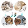 WIYETY Cage suspendue distributeur d'eau lapin gamelle : distributeur de nourriture pour cochon d'Inde suspendu Bouteille d'eau 