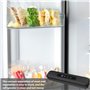 LEKEFETO Machine à emballer sous vide avec 20 sacs sous vide, compacte, pour aliments, facile à utiliser avec écran tactile étan