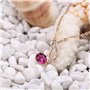 KRUCKEL Plaqué Or Rose avec Cristaux/Collier/Pendentif Note de Musique pour Femme / 5071040