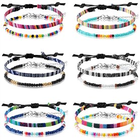 12 Pièces Bracelet Cheville Homme
