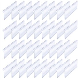 Iyowei 36PCS Support d'affichage de Prix en Acrylique Porte-étiquette de Prix Support d'étiquette de Carte de Nom de Prix Acryli