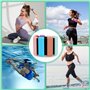 Poids Cheville 2 PièCes (0.5kg Chacune) Poids Poignet RéGlables Pilates Accessoires Pilates Bracelet Leste Cheville Pour Femmes 