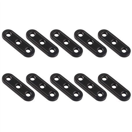 Futheda Lot de 10 tendeurs de Corde à 3 Trous pour Tente