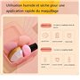 lot de 4 éponges de maquillage et pinceaux maquillages, pinceaux maquillages pour le teint ensemble pour un beau maquillage