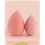 lot de 4 éponges de maquillage et pinceaux maquillages, pinceaux maquillages pour le teint ensemble pour un beau maquillage