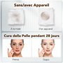 Appareil Anti Rides Massage Visage, DOCOCO Masseur de Lifting du Visage EMS 3 Modes LED Appareil de Beauté con Massage Thermique