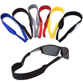 ErenBros Lot de 6 cordons élastiques en néoprène pour lunettes de soleil et lunettes de sport