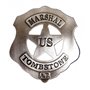 Denix U.S. Marshall Badge Tombstone Sheriff Star Cowboy Western by Denix