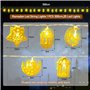 LWMTT Decoration Ramadan,Guirlande Lumineuse Ramadan 3M avec 20 LED Blanches Chaudes, 2 Modes de Lumière, Eid Mubarak Rideau Lum