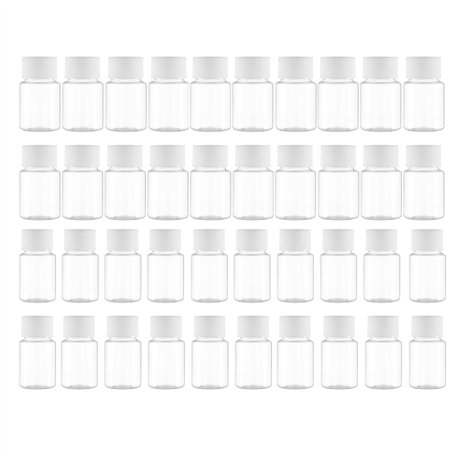 Wenrescry 40 pcs Fiole plastique