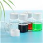 Wenrescry 40 pcs Fiole plastique,petites bouteilles de 20/30 ml, en plastique transparent, à remplir, bouteilles cosmétiques pou