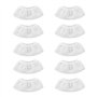 Wenrescry Lot de 10 housses en microfibre pour nettoyeur à vapeur - Housses de rechange pour nettoyeur vapeur à main - Serviette