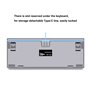 ABHI Clavier Mécanique Gaming avec Cool 21 Effets Rétro-éclairé Hot-Swap Clavier Filaire pour PC Tablettes iOS Windows PS4 Xbox 