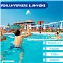 Molded Cross Pool I.G. Volleyball by Swimline