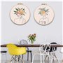 Kits de démarrage de broderie Woczcroy, lot de 4 pour filles d'art en ligne, motif floral original d'art corporel.