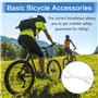NAEBRO Clé de Casque de Vélo Outil de Clé à Molette Clé à Double Extrémité 30 32 36 40mm 4 en 1 Clé à Cône de Moyeu pour Vélo VT