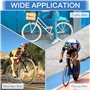 NAEBRO Clé de Casque de Vélo Outil de Clé à Molette Clé à Double Extrémité 30 32 36 40mm 4 en 1 Clé à Cône de Moyeu pour Vélo VT