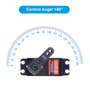 RUIZHI DS5160 Servo RC étanche, Servo Numérique à Couple élevé 60 kg pour 1/5 Redcat HPI Baja 5B SS RC Voiture Compatible SAVOX-