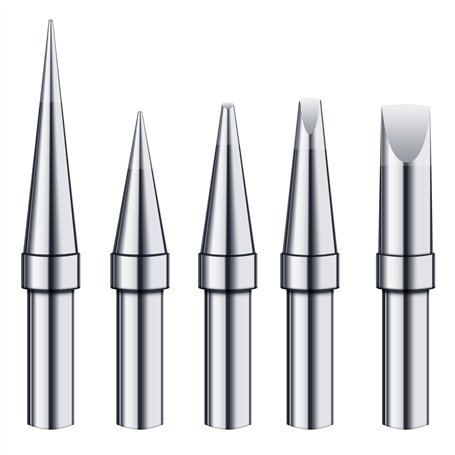 Pointes de soudure 5pcs pour fer à souder ET