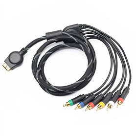 Component AV Cable for PS2 PS3 1.8m 6ft YPbPr Cable for PlayStation 2 3 Component RCA Audio Video Cable for PS2/3 Gaming Console