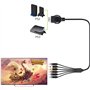 Component AV Cable for PS2 PS3 1.8m 6ft YPbPr Cable for PlayStation 2 3 Component RCA Audio Video Cable for PS2/3 Gaming Console
