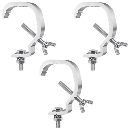 3Pack Crochet Lumiere dj Clamps for Truss Bracket