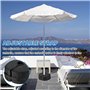 Sporgo Sac de sable lesté Pied de parasol : pied de parasol remplissable, sacs de sable à remplir jusqu'à 40 kg, pied de parasol