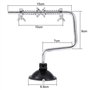 Ligne De Pêche Spooler | Ligne De Bobines De Pêche Portable Ligne De Bobines Système De Bobines pour Outils De Pêche en Aluminiu