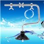 Ligne De Pêche Spooler | Ligne De Bobines De Pêche Portable Ligne De Bobines Système De Bobines pour Outils De Pêche en Aluminiu