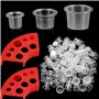 Capsules d'encre Tatouage Ink Cups -300pcs Gobelets d'encre Tatouage Tattoo Ink Cups