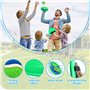 Jeu de Balle à Attraper Velcro avec 2 Palettes et 2 Balles