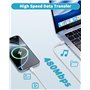 Cable iPhone USB C 3M [Certifié MFi], Cable USB C vers Lightning Long Cable iPhone Charge Rapide 3M Câble Lightning Fil Chargeur