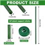 Tuteur Plante Intérieur en Acier Plastifié