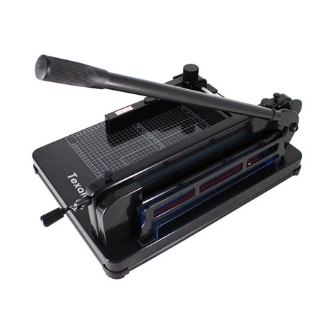 TEXALAN Massicot Guillotine très résistant Noir 400 feuilles A4-30