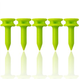 SZXMDKH Lot de 100 petits tees de golf en plastique Vert 25 mm