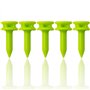 SZXMDKH Lot de 100 petits tees de golf en plastique Vert 25 mm