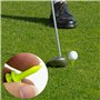 SZXMDKH Lot de 100 petits tees de golf en plastique Vert 25 mm