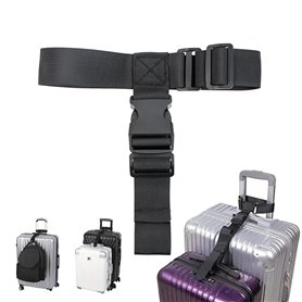 Sangle Valise Voyage Bagage Réglables - Valise Sac Ceinture Réglable Bungees avec Boucles