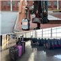 Sangle Valise Voyage Bagage Réglables - Valise Sac Ceinture Réglable Bungees avec Boucles, Sangles de Bagages Personnalisées, Fi
