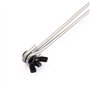 Alnicov Support pour harmonica Support pour harmonica 24 trous Argent