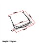 Alnicov Support pour harmonica Support pour harmonica 24 trous Argent