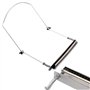 Alnicov Support pour harmonica Support pour harmonica 24 trous Argent