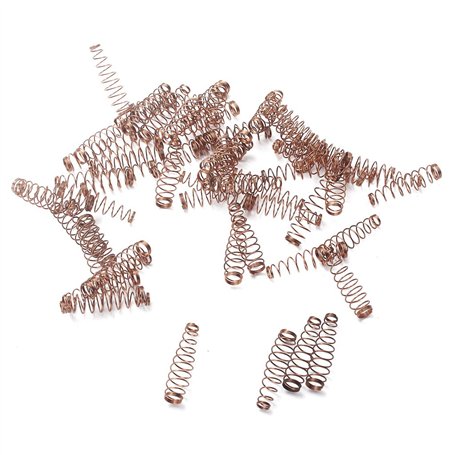 Alnicov Lot de 90 ressorts hélicoïdaux pour piano Piano Accessoires Ressort en forme de tour pour piano