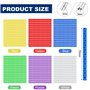 Rayon Vélo Lumineux 75mm Couverture de Rayon Vélo Couvre Rayon Velo en ABS Réflec