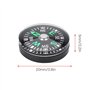 Oumij Boussole 15mm 12pcs Mini Pratique Boussole en Plastique Remplie D'huile de Poche Poids Léger pour la Randonnée Camping Act