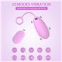Vibrateur Bullet Télécommande sans fil 10 modes Vibromasseurs feminin stimulation du point G et du clitoris Sex Oeuf Vibrant Sex